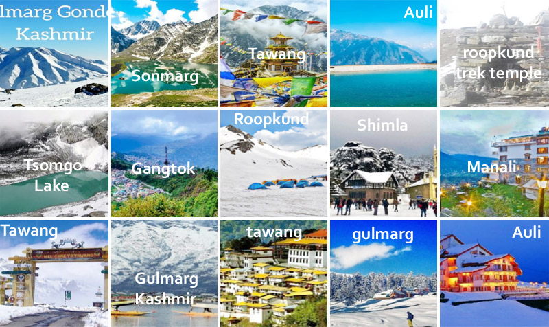 9 Most Stunning Places For Winter Vacations In India